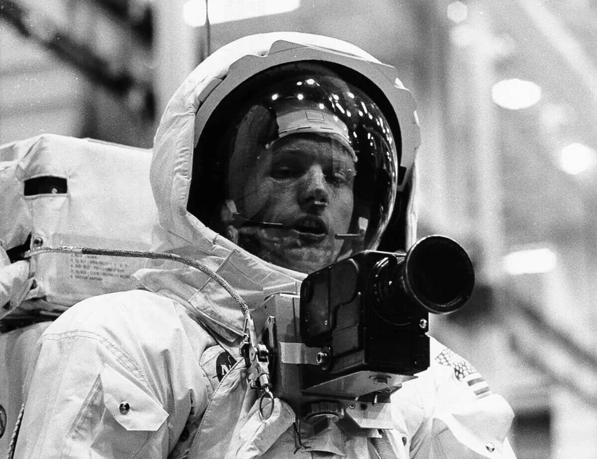 Armstrong on the moon