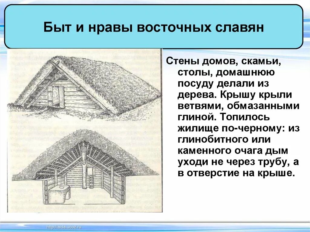 Хозяйство быт и верования восточных славян 6. Быт восточных славян. восточные славяне конспект. презентация на тему восточные славяне. восточнославянские племена и их быт.