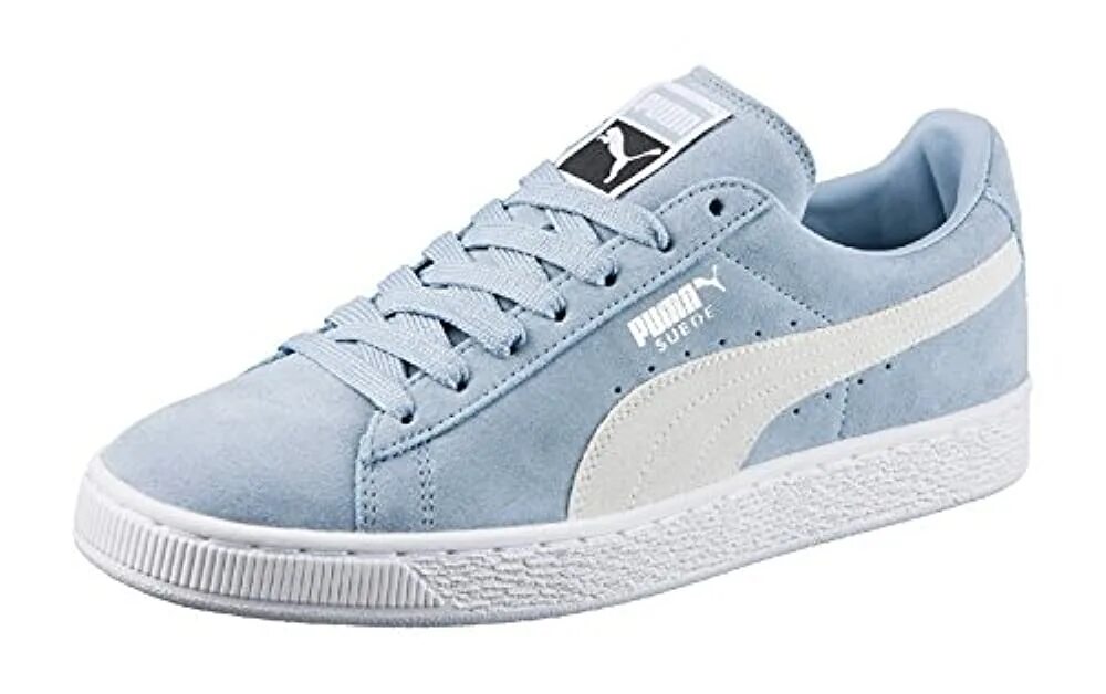 Кроссовки puma suede xl. Puma Suede Blue. Пума суеде голубые. Puma Suede Blue White. Puma Suede XL.