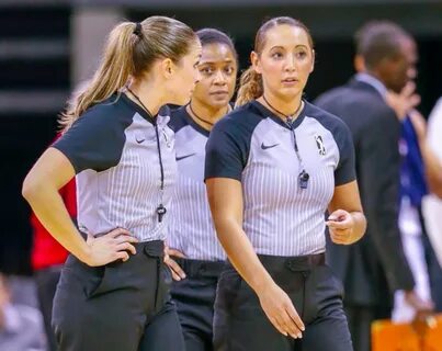 How NBA referee Ashley Moyer-Gleich dealt with F-bombs and B-words to.