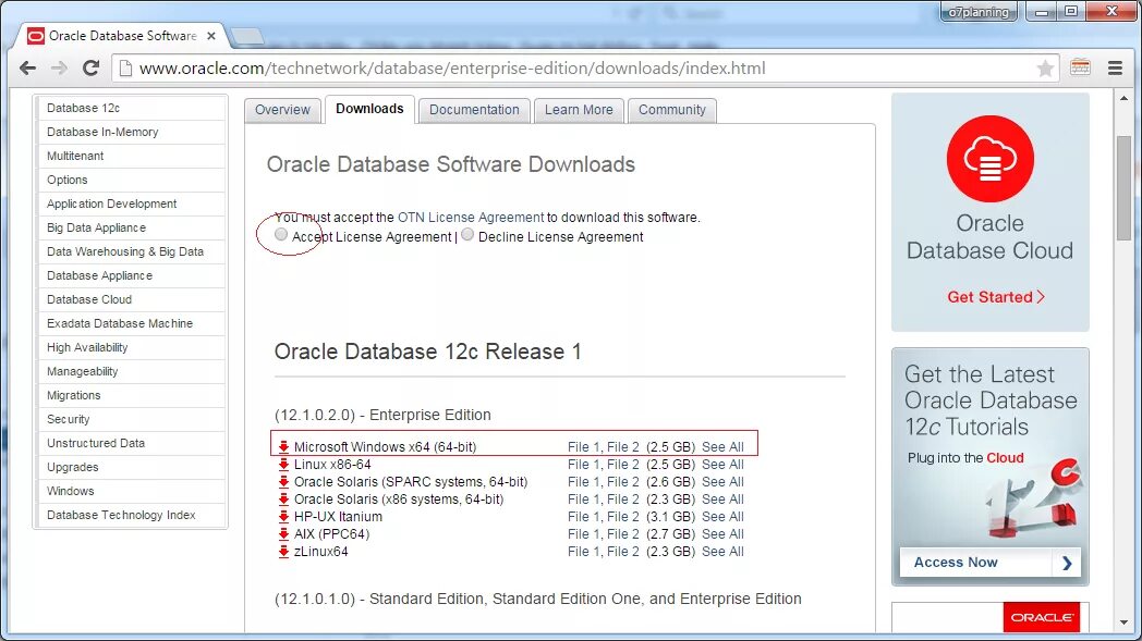 Client 64 bit. Oracle database Enterprise Edition. Oracle download. Oracle Enterprise Manager 12c. Oracle database Standard Edition.