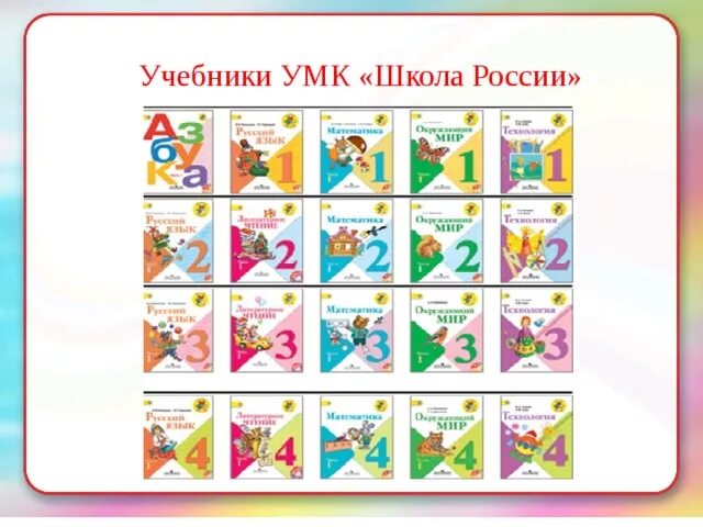 Школа россии 1 4 классы