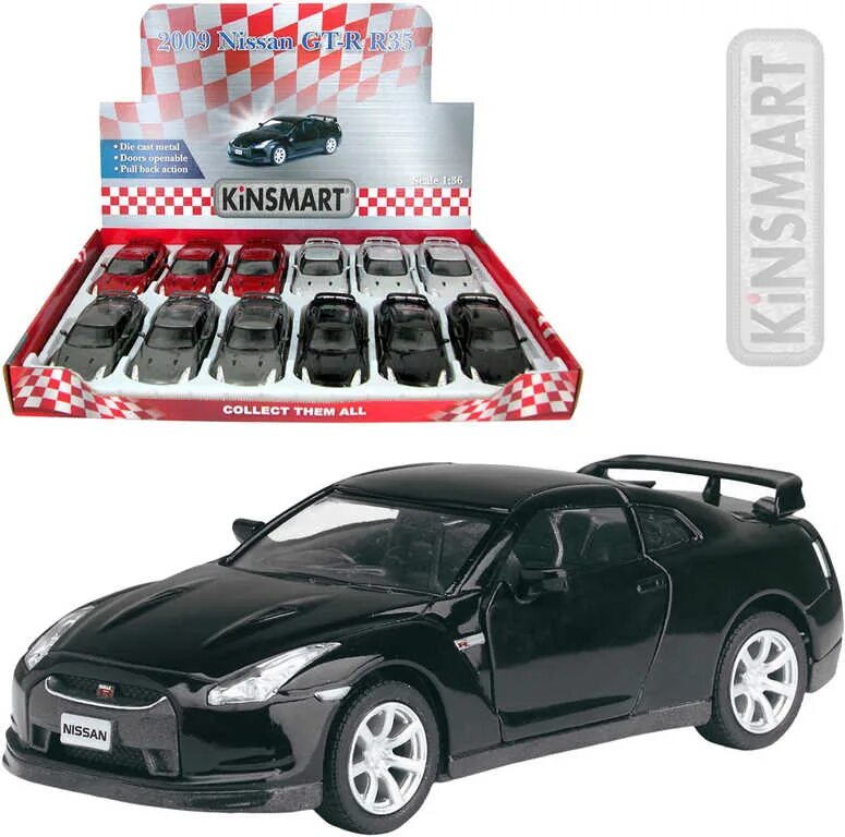 Модели 1 36. Kinsmart Nissan GTR. Kinsmart Nissan GTR r35. Ниссан 2009 GTR r35 моделька Kinsmart Scale 1/36. Кинсмарт Бугатти.