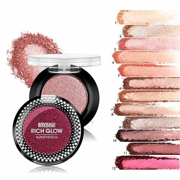 Luxvisage glow. Тени luxvisage rich glow тон 02. lux visage rich glow тени. luxvisage тени компактные rich glow. lux visage тени rich glow тон 01.