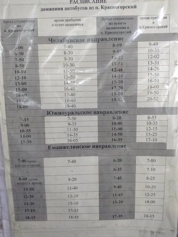 Расписание 172 маршрутки копейск