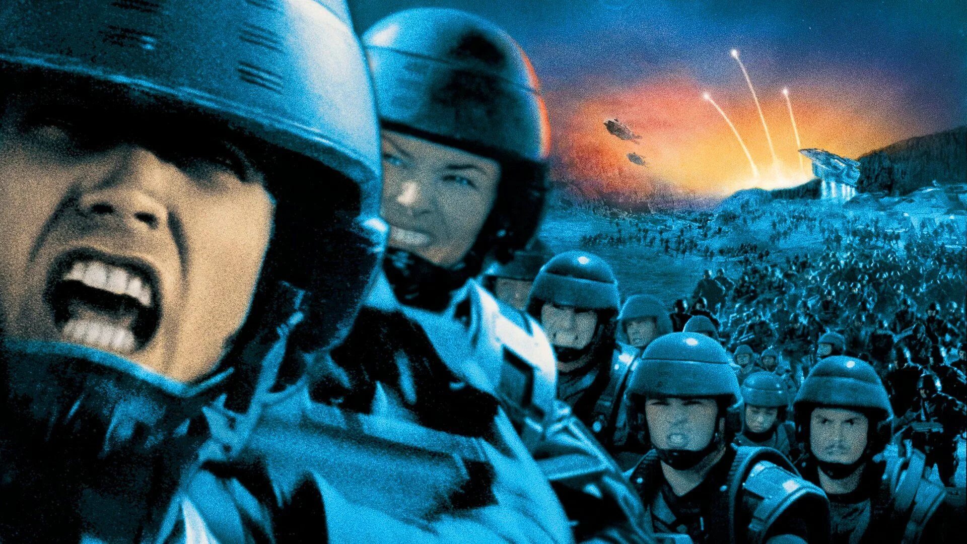 Нападение жуков. Starship Troopers 1997.