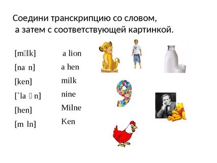 Читаем английский язык с транскрипцией