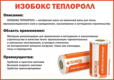 Изобокс утеплитель