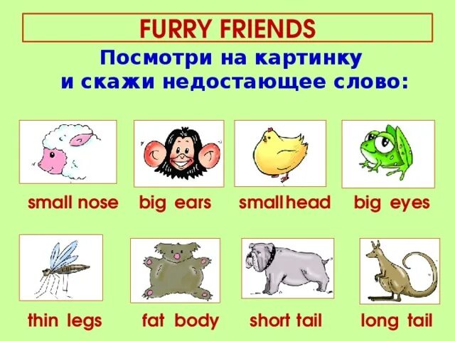 Как переводится is big. Small nose big Ears. Транскрипция английских слов small nose big Ears. Транскрипция слова small nose. Small nose big Ears Spotlight 3.