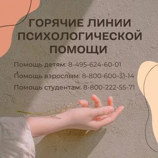 Бесплатная линия помощи