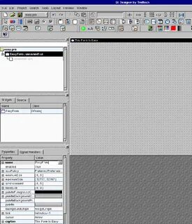 Qt designer