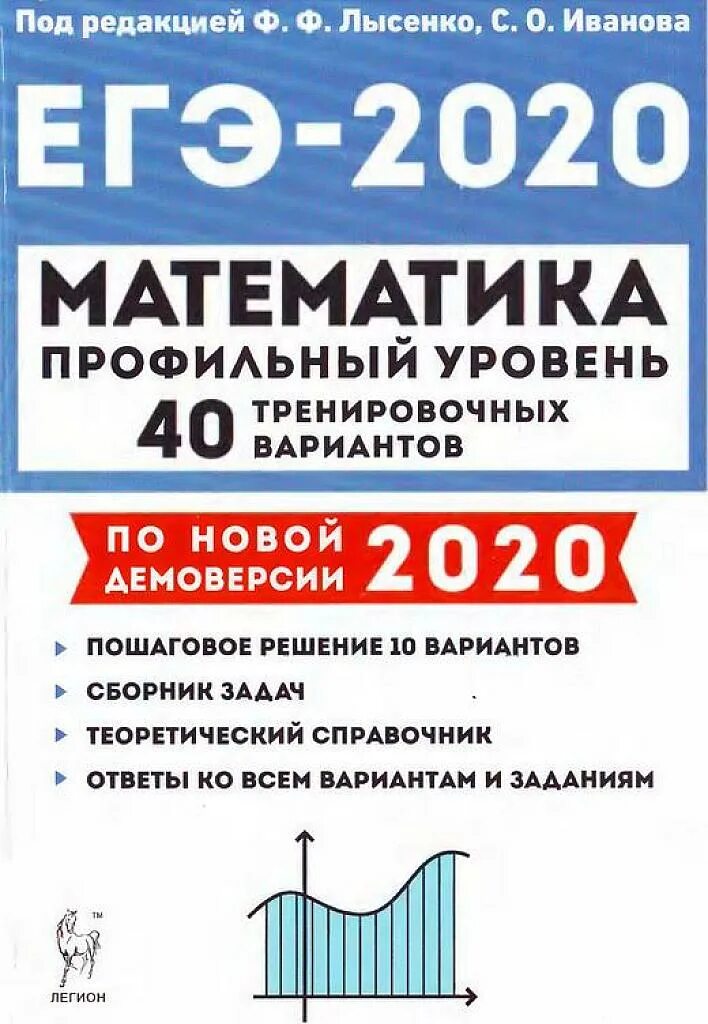 Математика подготовка к ЕГЭ 2020 профильный уровень. ЕГЭ Легион 2020 ОГЭ математика 40 тренировочных вариантов/Лысенко. Математика ЕГЭ Лысенко 2020. Лысенко сборник математика база 40 вариантов.