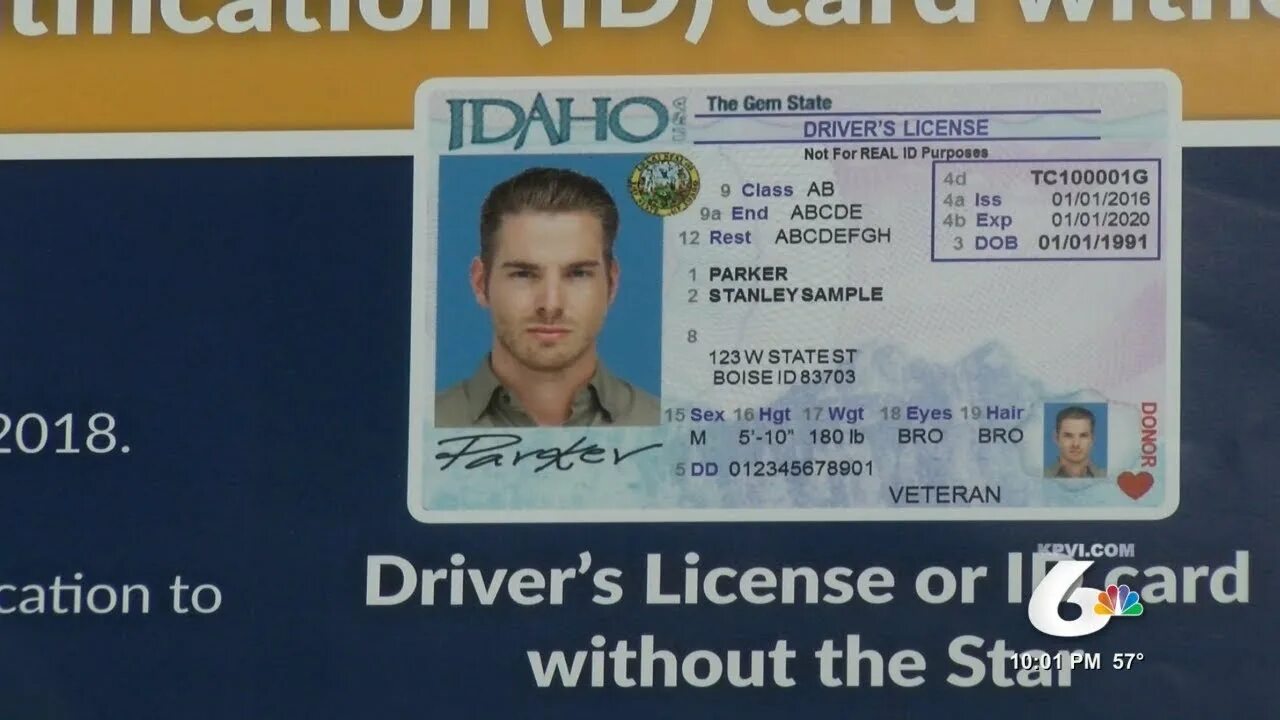 Ids license. Idaho Driver License. Driver License permit.