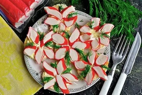 Крабовые палочки с сыром простые рецепты