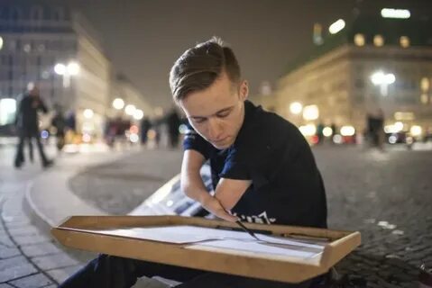 Блоггер без пальца