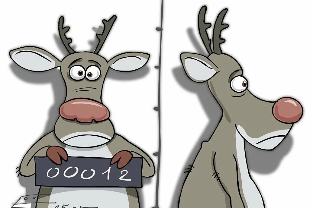 смешной лось на белом фоне. лось. олень карикатура. забавный лось. лось мультяшный.