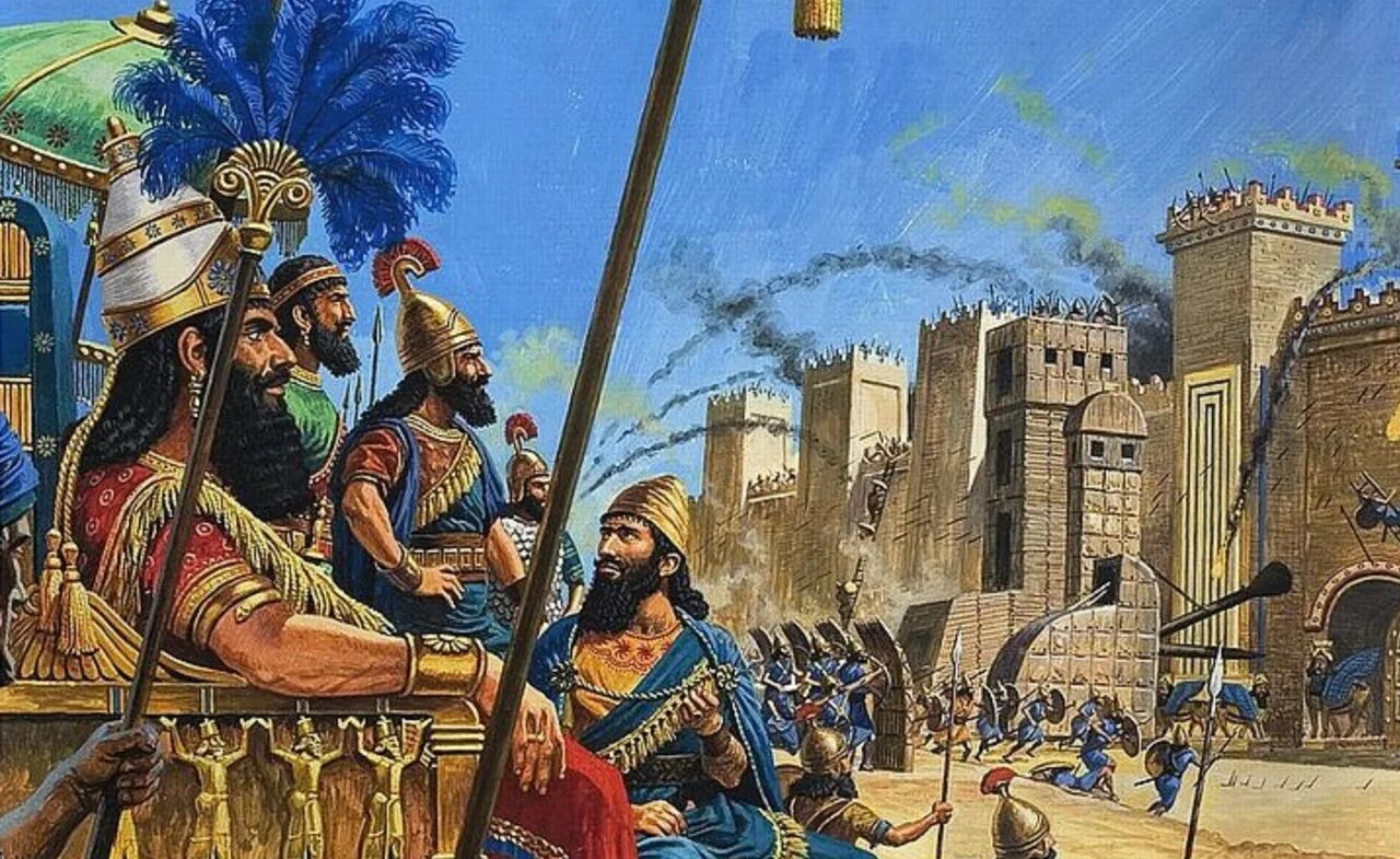 Осада Иерусалима ассирийцами. Завоевание Вавилона ассирийцами. Синаххериб царь Ассирии. Ассирийская держава Вавилон.