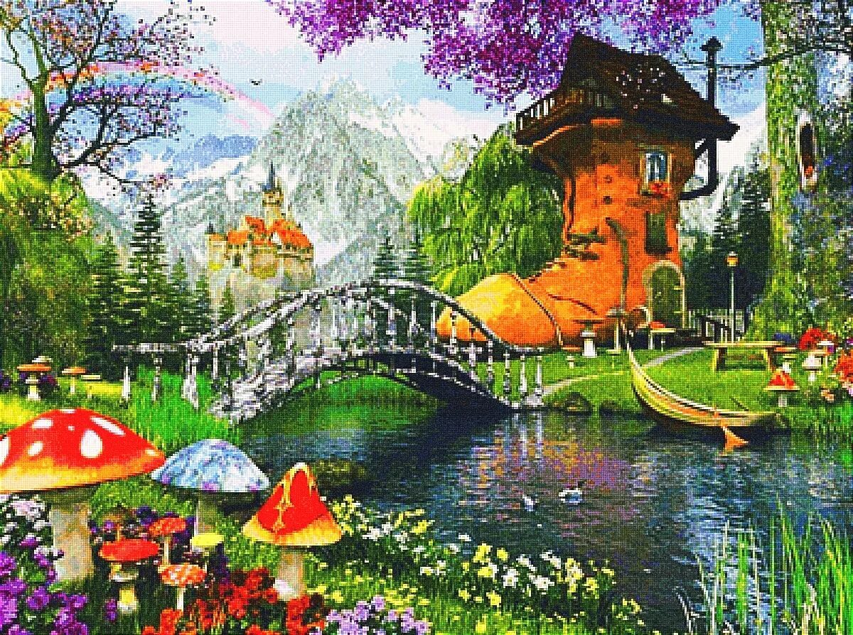 Раскраска "сказочный лес". Раскраска антистресс грибы. Очень сложные сказки. Раскраски эльфы и феи. Книга-раскраска.