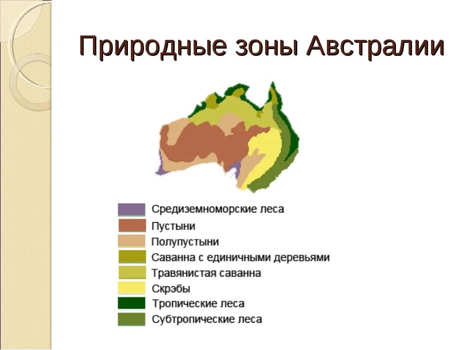 Перечислите природные зоны в порядке. Природные зоны Австралии 7. Карта природных зон Австралии 7 класс. Перечислите природные зоны материка Австралии. Природные зоны тропического пояса Австралии.