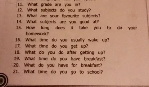 What grade are you in how