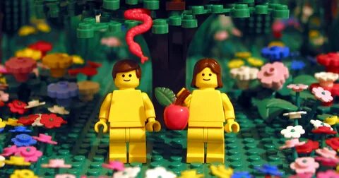 Adam And Eve Lego Bible