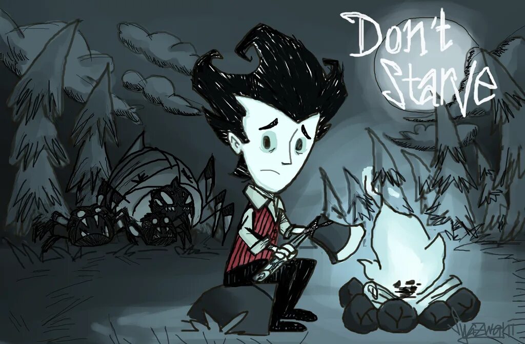 Dont le. Донт старв арт. Донт старв на ПС 5. Максвелл донт старв. ЕНОТОКОТ don't Starve.