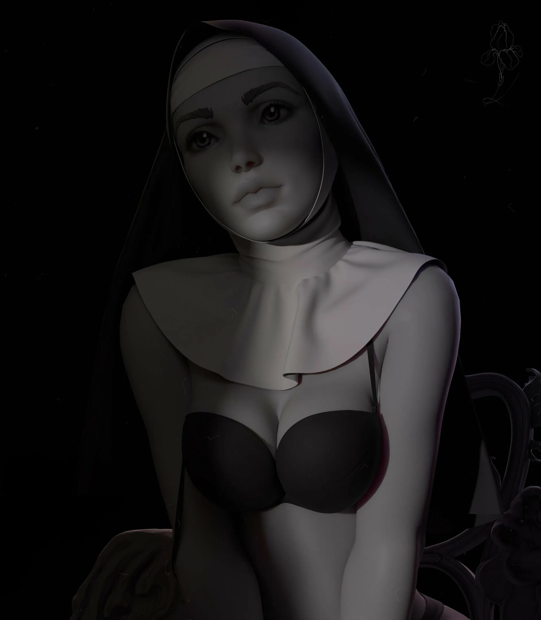 Красивые монашки. Валак фильм проклятие монахини. Монахиня арт. Модель монахини для daz studio. Монахиня модель.