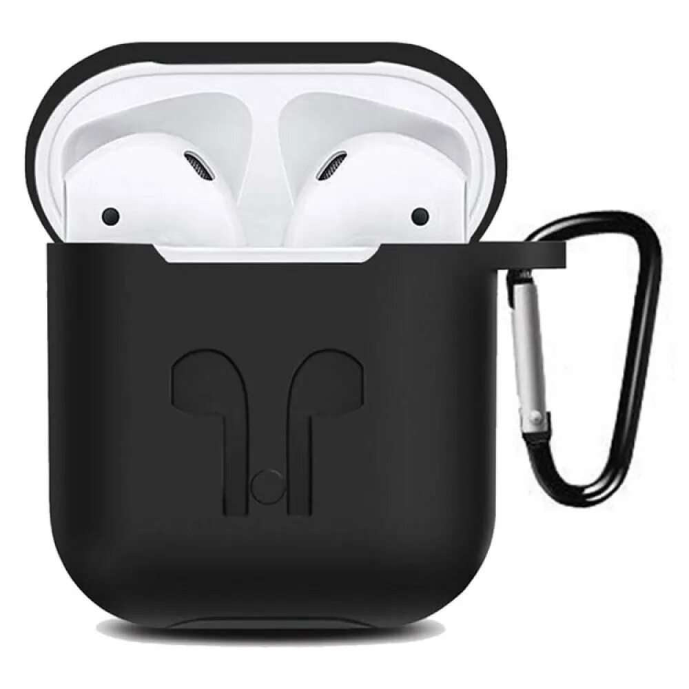 Чехол для airpods 1. Apple AIRPODS 2 Black. Apple кейс для AIRPODS 2. Чехол силиконовый для Apple AIRPODS черный. Наушники Apple AIRPODS черные.