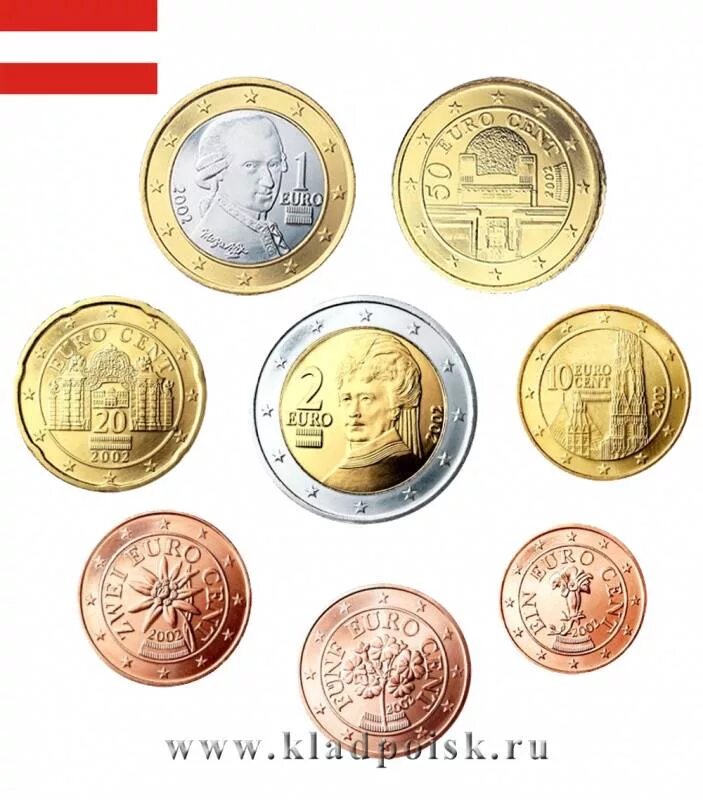 Сколько монет евро. Аверс 1 евро. Монеты евро Аверс. Австрийские монеты евро. 1 Евро Австрия.