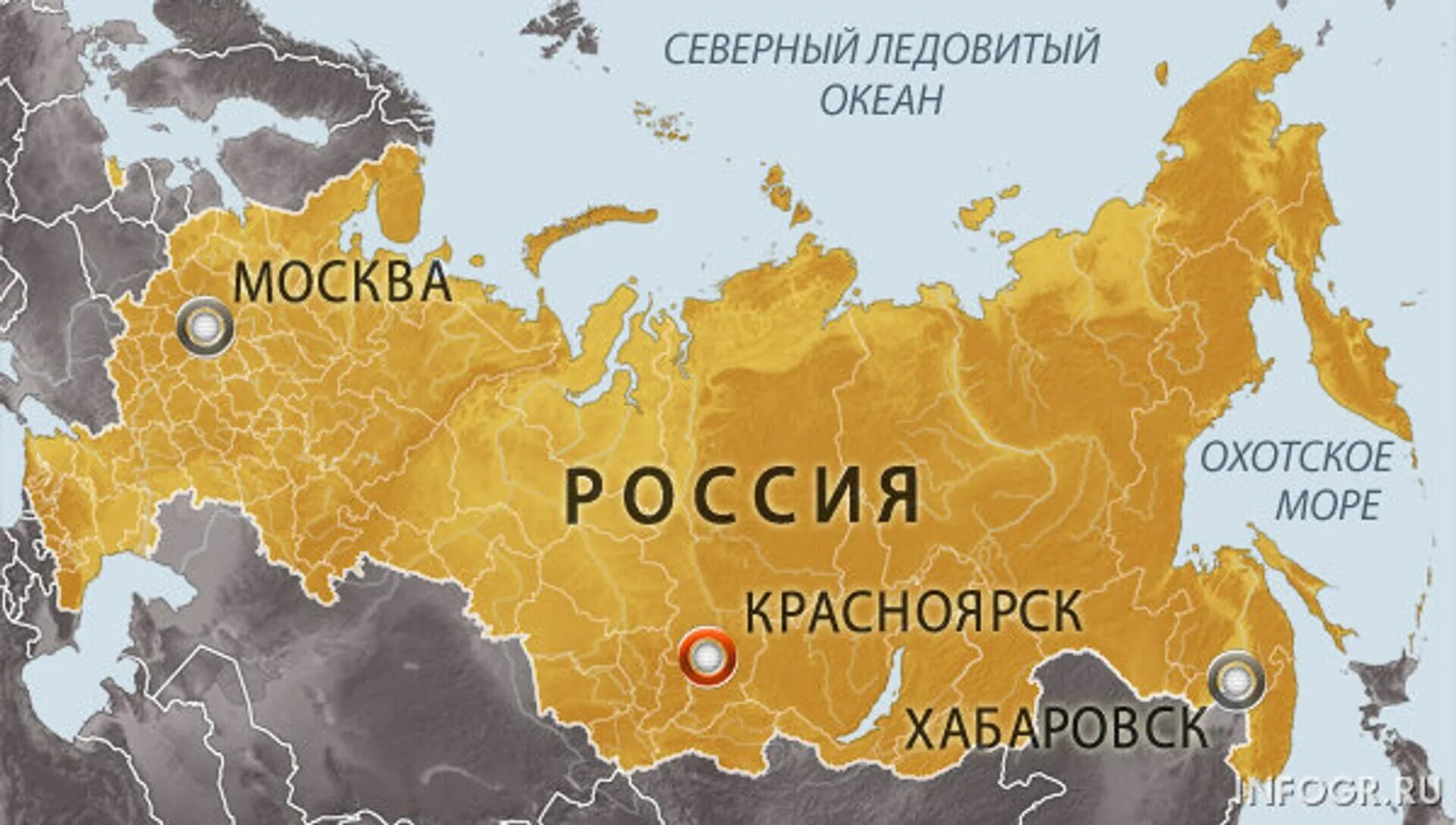 Где это находится. Красноярск на карте России. Краснрярскна карте России. Хабаровск на карте России. КРАСНОЯРСКНА карте Росс.