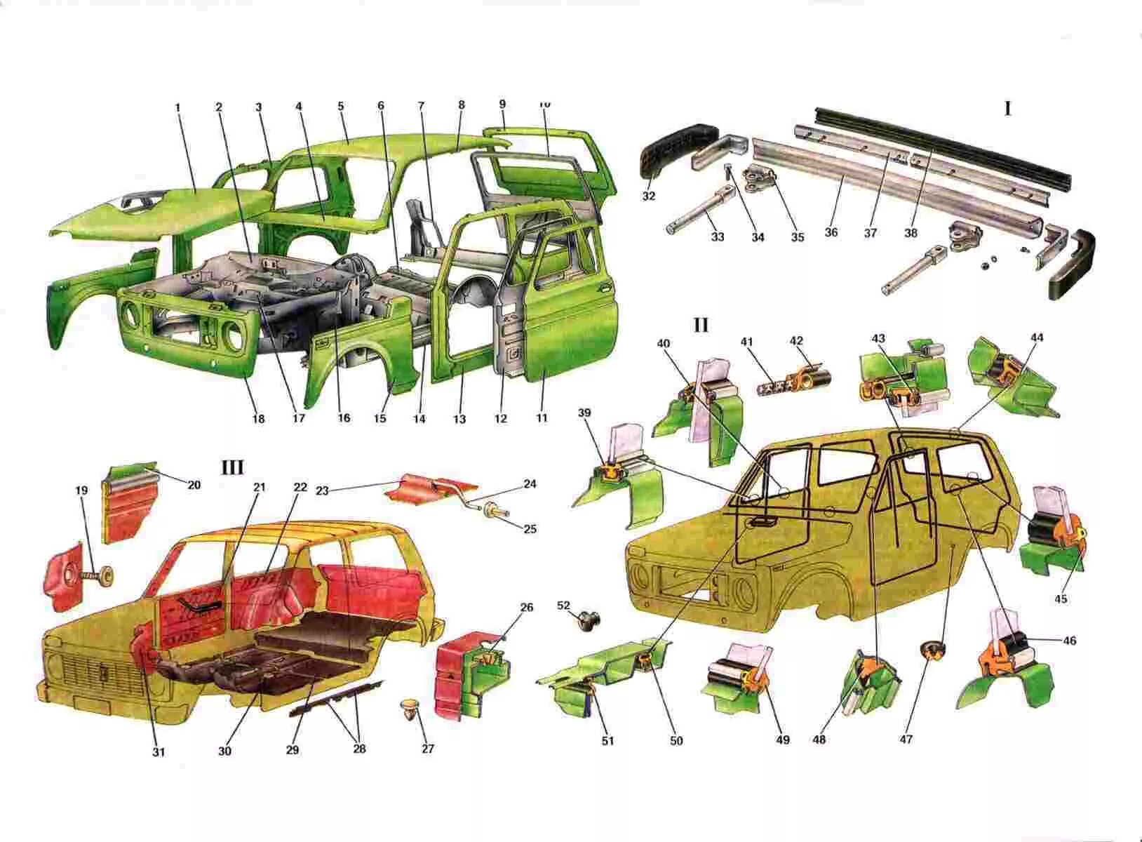Детали кузова нива. ВАЗ Нива 2121 элементы кузова. Кузов ВАЗ 2121 Нива. Детали кузова Нива 21214. Кузов ВАЗ 2131 1 комплектации.
