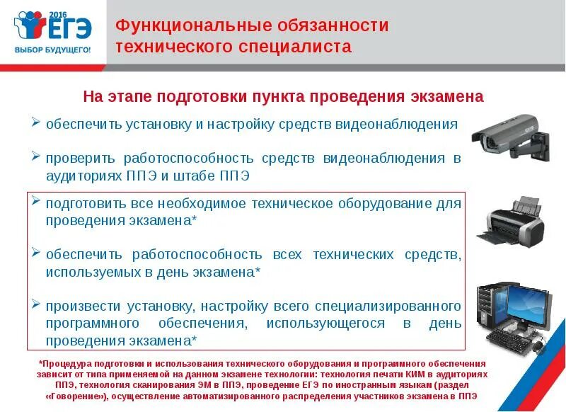 Производит масштабирование экзаменационных материалов до формата а3. Технические средства для проведения ЕГЭ. Пункт проведения ЕГЭ. Оборудование аудитории ППЭ при проведении ЕГЭ. По для проведения экзамена.