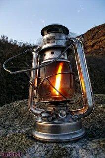 Керосиновая лампа плита