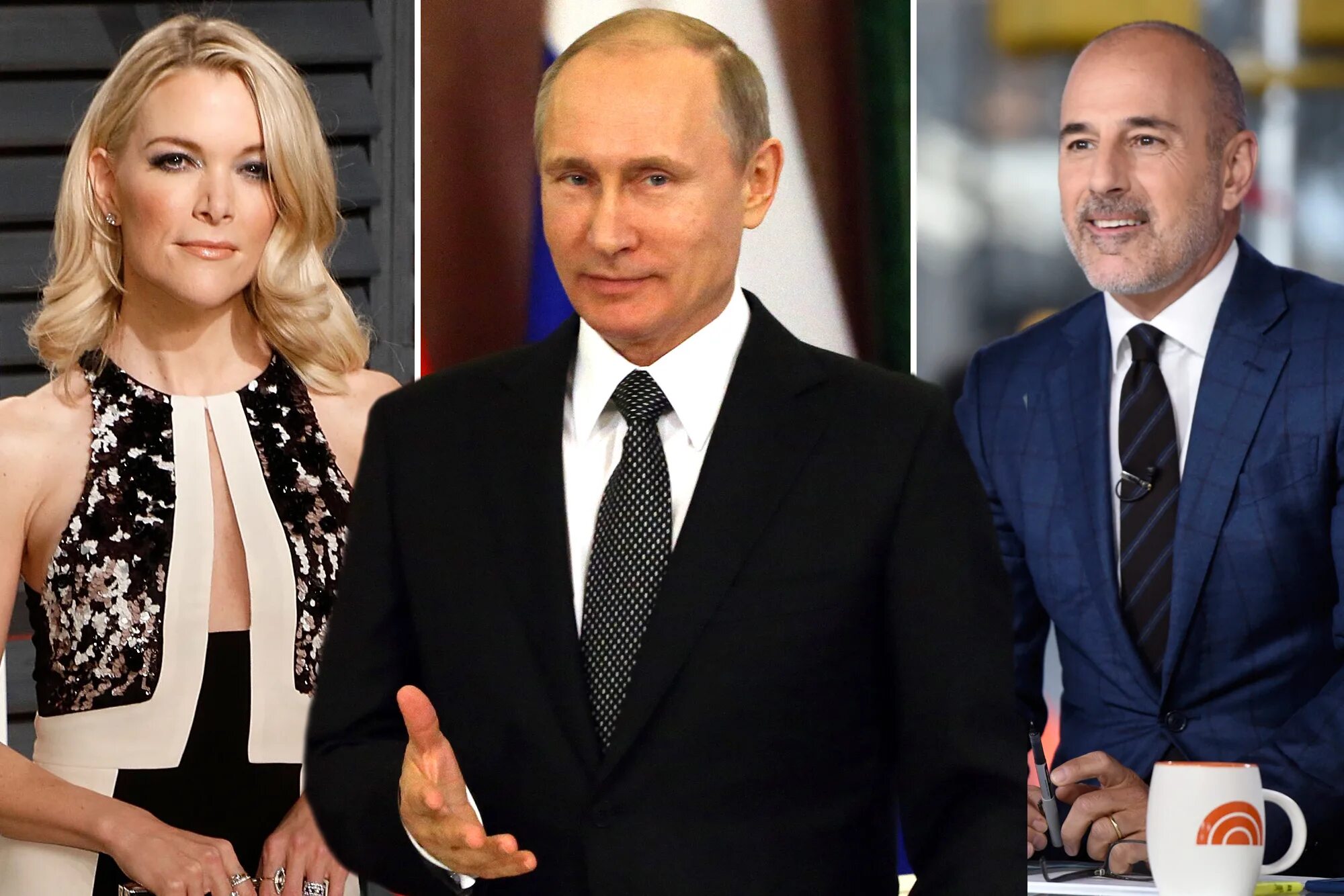 Ведущая с путиным