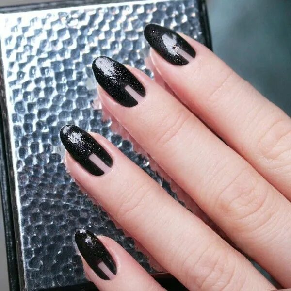 Пин на доске Nails Дизайнерские ногти, Примеры черного маникюра, Матовые ногти
