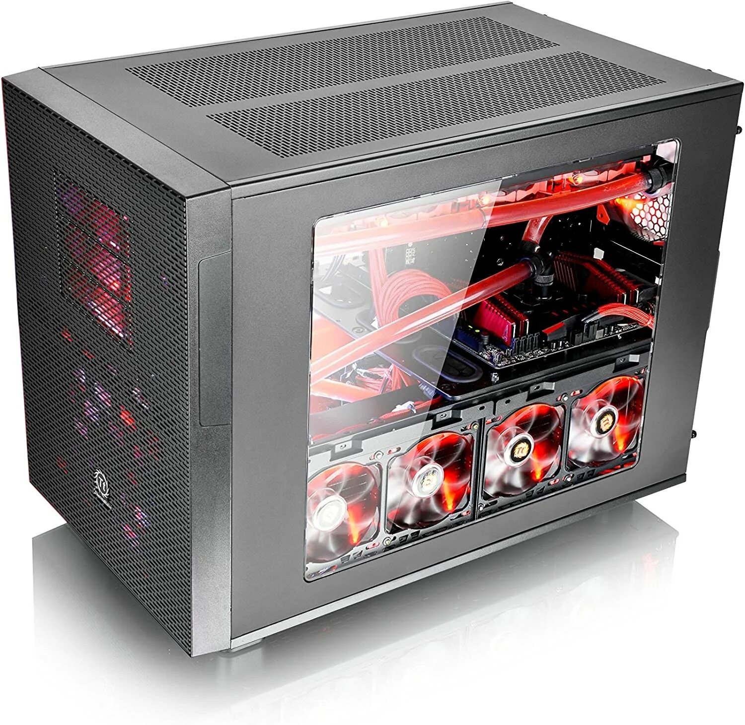 Cube pc. Thermaltake Core x9 e-ATX Cube Case. Корпус Thermaltake Cube. Thermaltake корпус куб. Корпус Cube MATX.