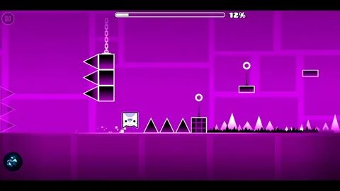 Включи игру geometry dash уровень