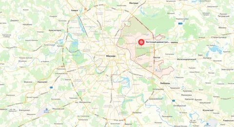 На северо востоке московской