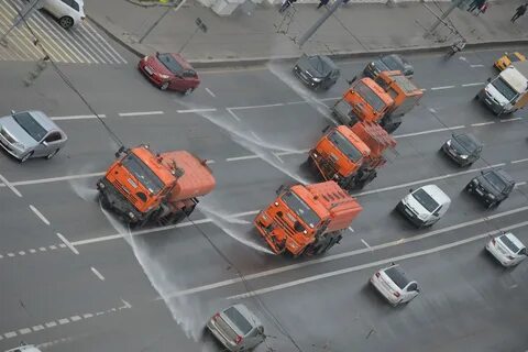 Мойка дороги