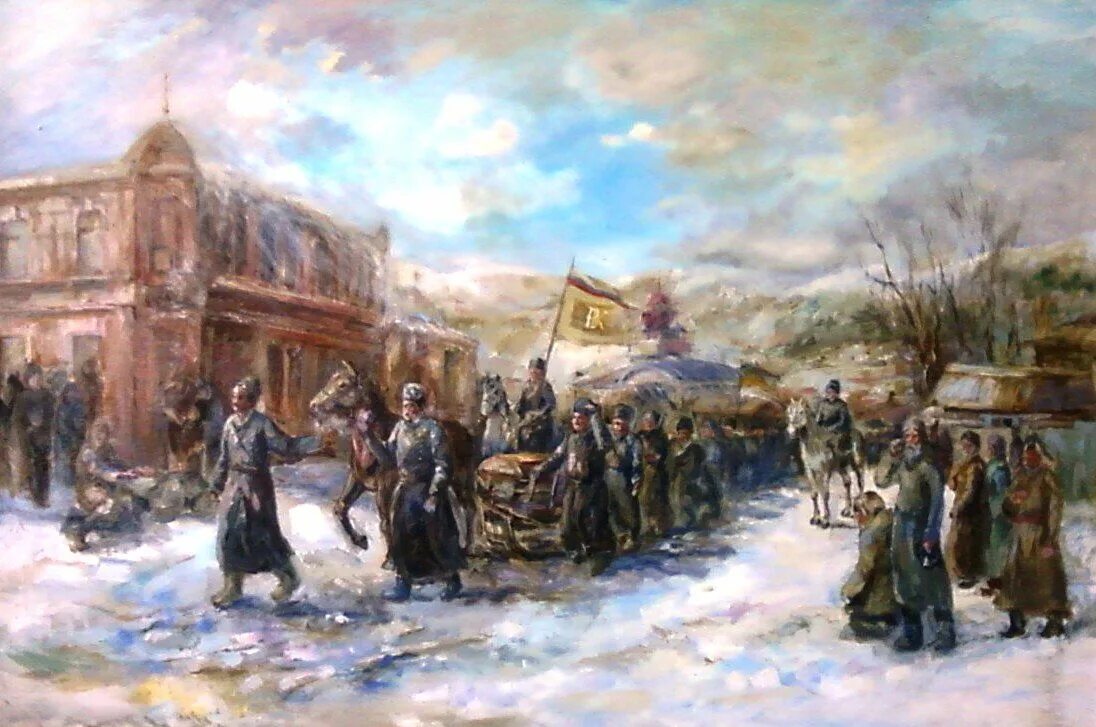 На них не оставалось. Старики в деревне. Первый кубанский ледяной поход. На них не оставалось. Ледяной поход картина.