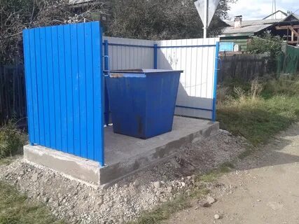 Площадка под контейнер