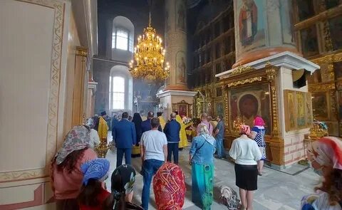 В какой храм привезли
