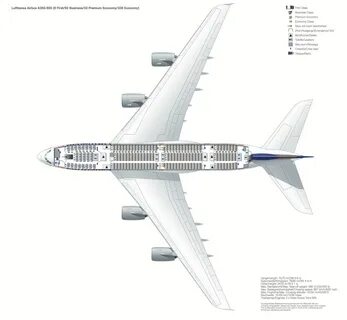 Схема большого самолета