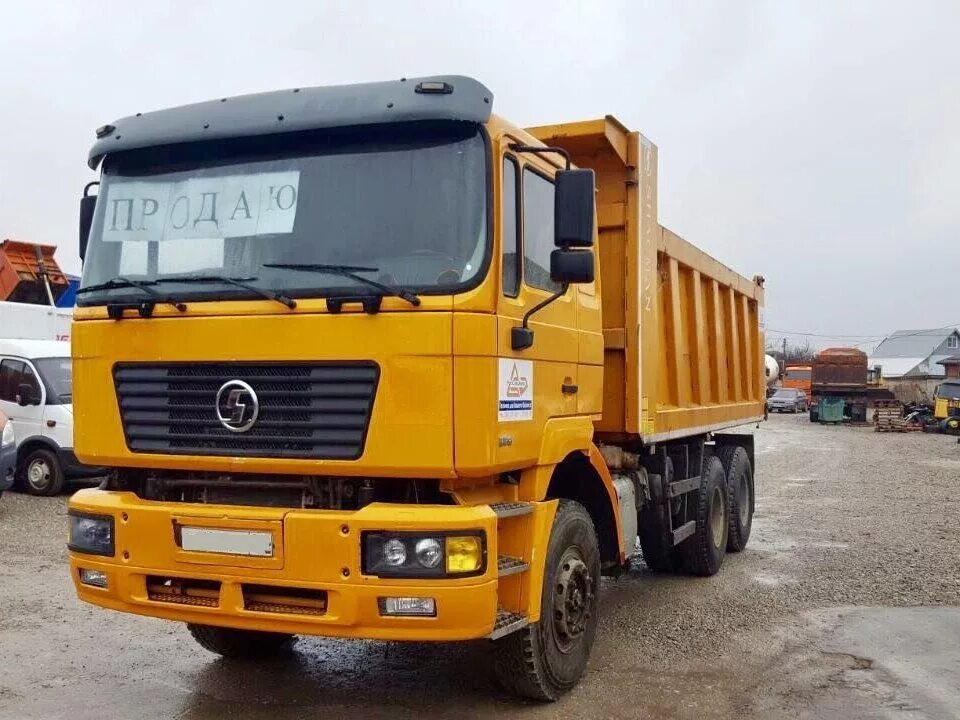 шакман ф2000 тягач. профессия самосвалы. манипулятор 7 тонн в работе. на самосвалы е. китайский камаз шахман.