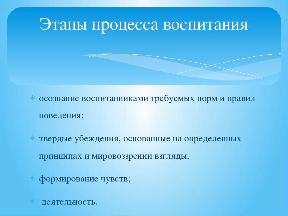 Этапы процесса воспитания. Этапы воспитательного процесса. Этапы процесса воспитания педагогика. Стадии воспитательного процесса.