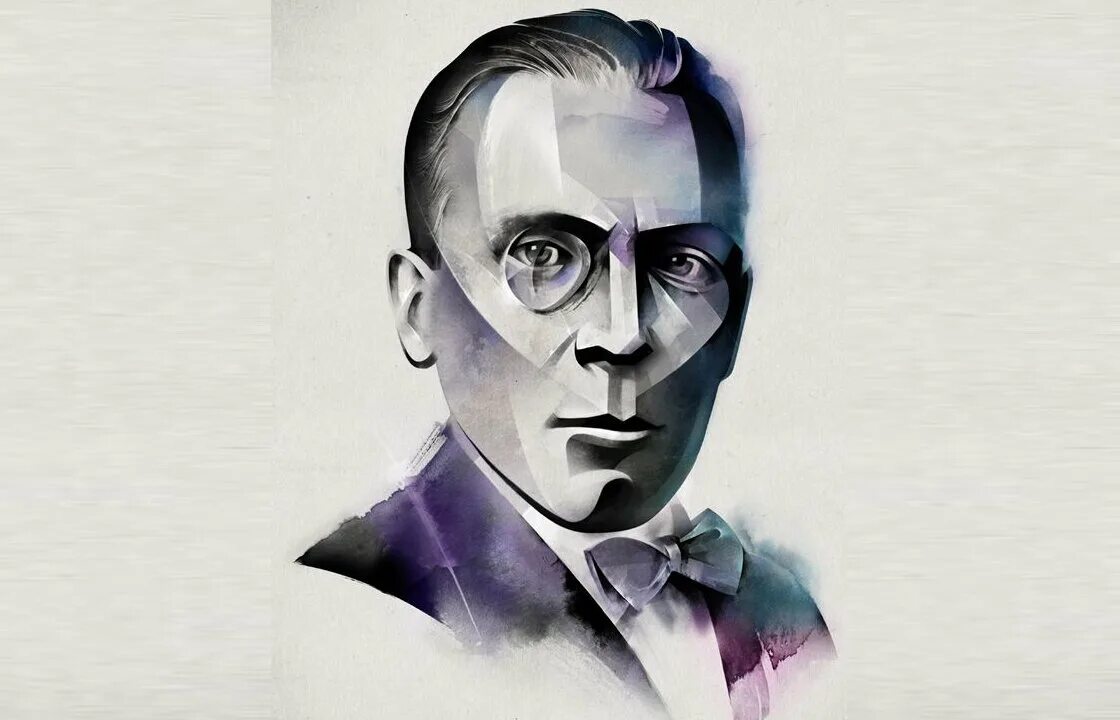 Caspian bulgakov. Портрет Булгакова.