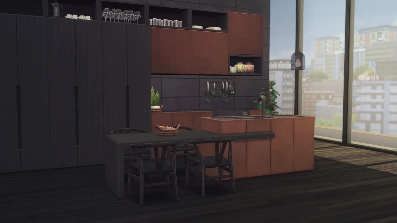 Collection part a. Harrie Brownstone. Harrie Brownstone Kitchen. Симс 4 Harrie_Brownstone. Harrie_Brownstone_collection_complete_merged.