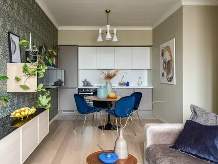 Кухня в комнату площадью 20 м