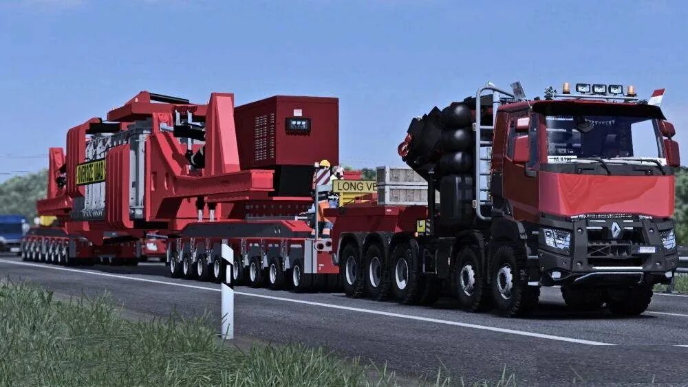 Негабаритные грузы етс 2. Крупногабаритный груз в етс 2. Mega Trafo transport (Oversize) ets2. Етс 2 негабарит. Атс грузы