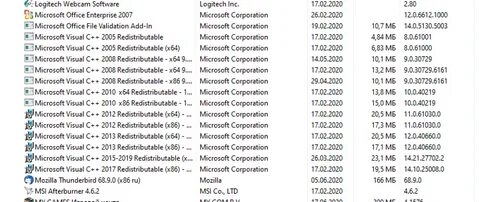Microsoft visual c 2005 redistributable
